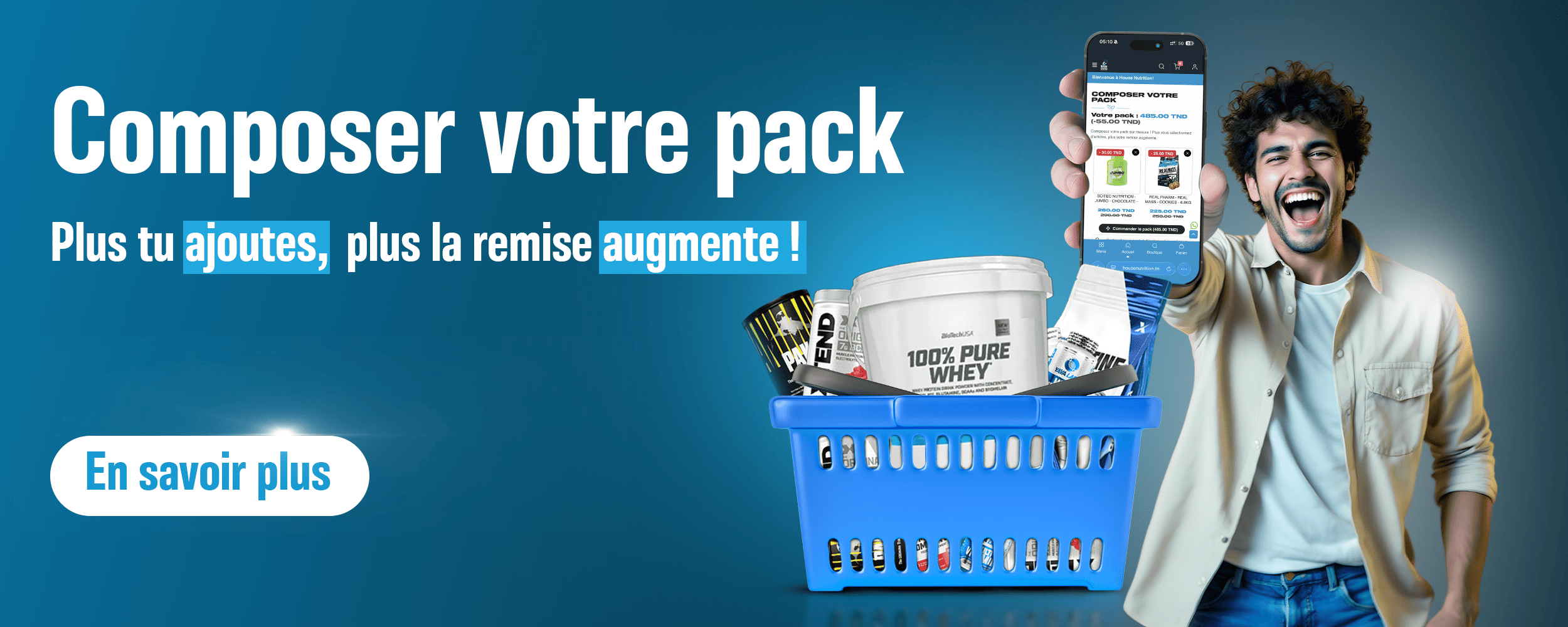 Composer votre pack
